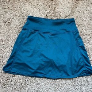 XS Deep Teal Oalka Tennis Skort
